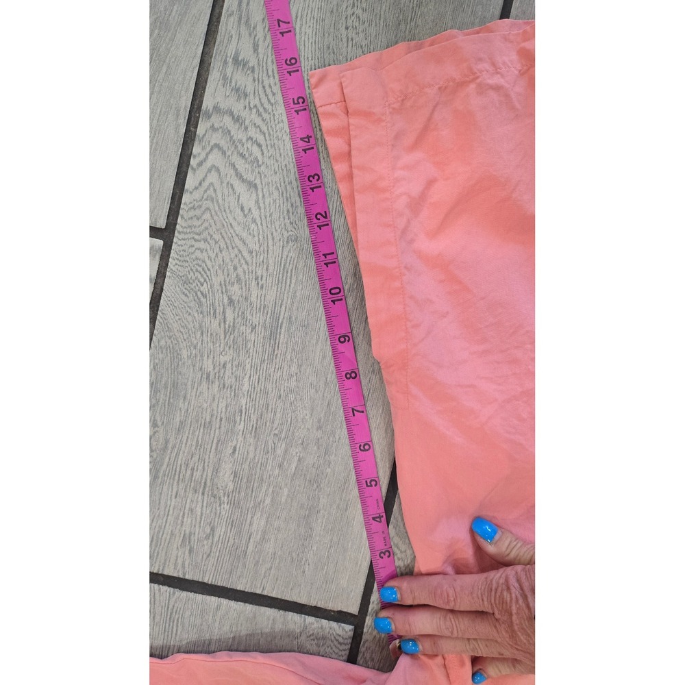 Vintage Absolute Pink 100% Silk Mandarin Collar Frog Closure Jacket Large - Picture 8 of 8